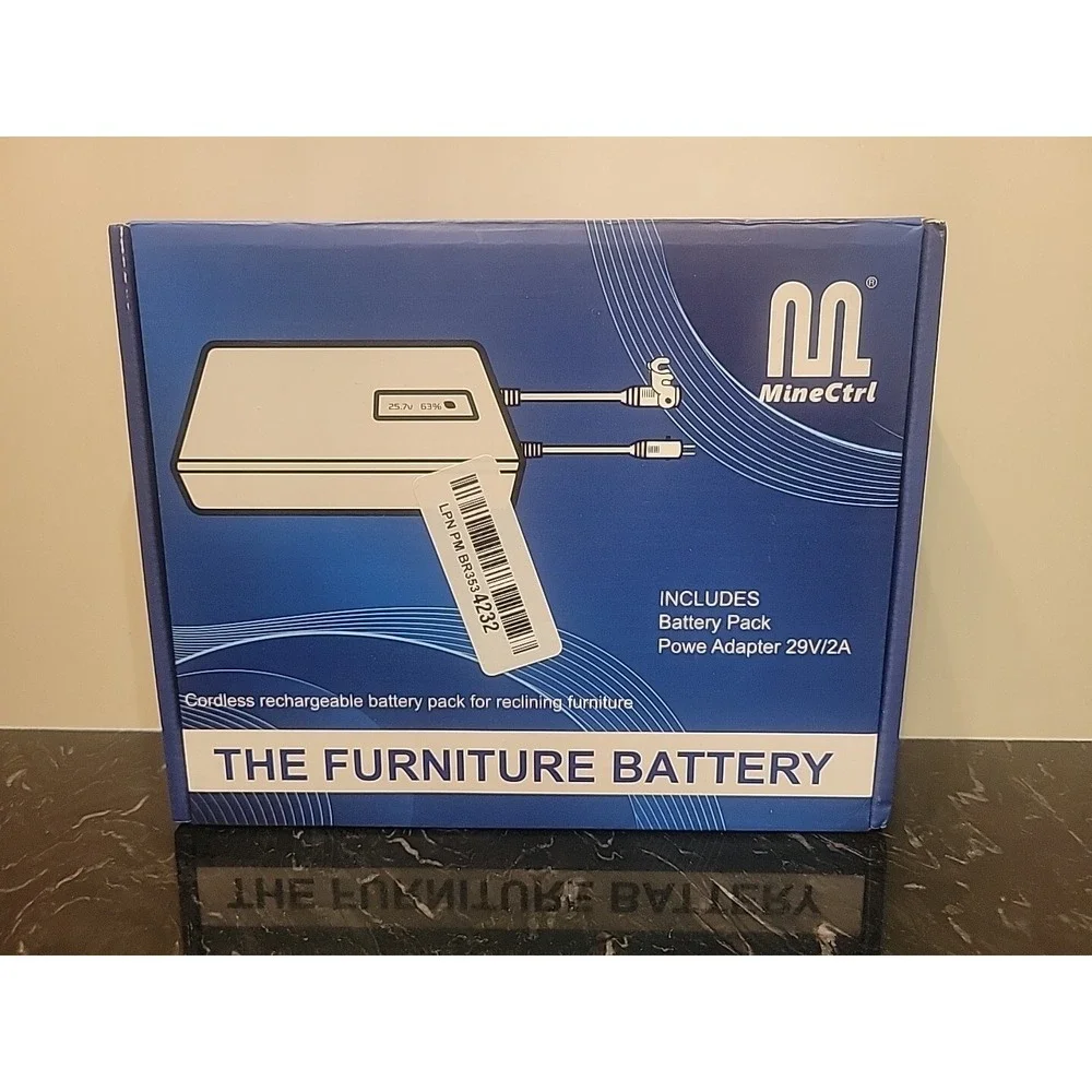 Universal Battery Pack for Reclining Furniture with LCD Display ZBPOWER 2200m...